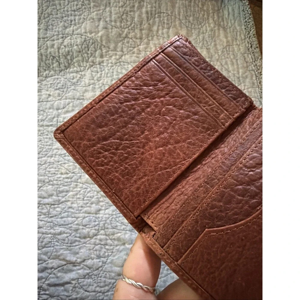 Duluth Trifold Bison Wallet